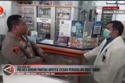 Polres Bogor pantau apotek cegah penjualan obat sirop