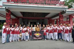 Wabup Sanggau lepas kontingen tarung derajat