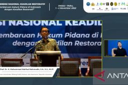 Mahfud MD sebut "Restorative justice" itu tidak sembarangan