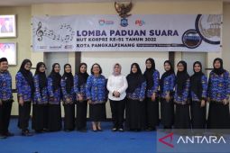 Dinas Pendidikan juarai lomba paduan suara Mars Korpri Pangkalpinang