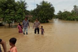 Banjir melanda dua kecamatan di Langkat