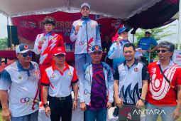 Kabupaten Bekasi sukses 'Kawinkan' emas renang 4.000 meter Porprov Jabar