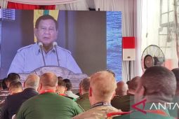 Prabowo kukuhkan KRI Wahidin Sudirohusodo sebagai kapal rumah sakit