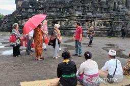 Delegasi R20 saksikan "Tumpek Landep" di Prambanan