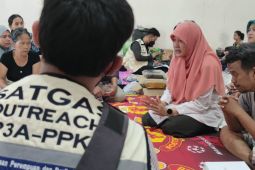 Pimpinan DPRD Surabaya semangati para korban kebakaran di Tegalsari