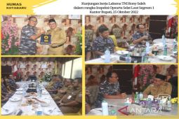 Bupati Kotabaru sambut rombongan TNI AL