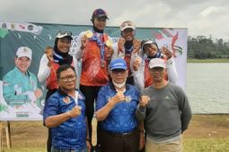 Karawang sementara berhasil raih dua emas dari dayung di Porprov Jabar