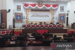 DPRD Babel gelar rapat paripurna penyampaian RAPBD 2023