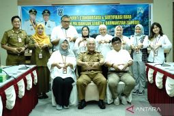 Bupati HSS terima tim audit Kementerian PPPA RI