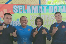 Karawang borong tiga medali emas judo dalam Porprov Jabar