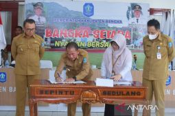 Pemkab Bangka menerima hibah infrastruktur jalan