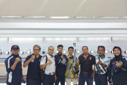 Purwakarta berhasil raih dua medali emas dari cabor Menembak Porprov Jabar