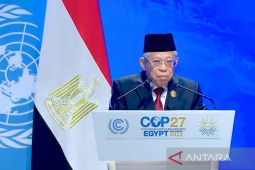 Wapres serukan tindakan kolektif atasi krisis planet di COP27