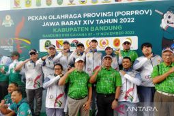 Pegolf Kabupaten Bekasi sumbang dua medali emas Porprov Jabar