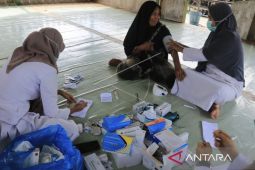 Dinas Kesehatan kerahkan petugas obati korban banjir