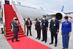 Ma'ruf Amin tiba di tanah air usai lawatan ke Timur Tengah