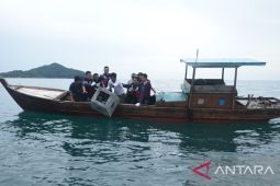 PT Timah bersama Koperasi Bahari tenggelamkan 60 rumpon di Laut Bangka Barat
