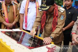 Kabupaten Landak berikan pengadaan layanan air bersih di Desa Lamoanak