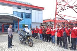Trio Motor gandeng PT Telkom Banjarmasin kampanye keselamatan berkendara