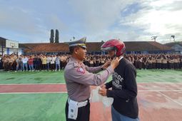 Polres Tasikmalaya Kota kampanyekan keselamatan berlalu lintas untuk pelajar