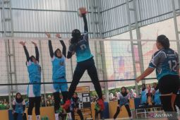 Perjuangan voli putri Tapin di Porprov Kalsel kandas