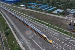 Uji dinamis kereta inspeksi KCJB untuk G20 berjalan baik