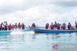 DKP Babel monitoring pengembangan taman terumbu karang PT Timah