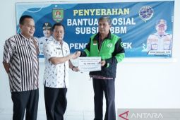 100 ojek terima bantuan subsidi BBM dari Pemkab Asahan