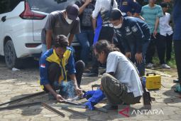 Ciptakan kemandirian, Karang Taruna Kabupaten Serang latih 29 pemuda