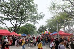 Ratusan PKL Masjid Al Akbar direlokasi ke Pasar Jambangan