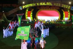 Balangan cetak sejarah urutan 9 Porprov Kalsel