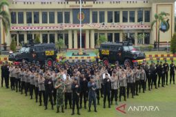 Polda Kalsel siagakan 100 personel Brimob untuk G20