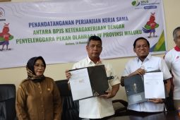 BP Jamsostek - KONI Maluku kerja sama lindungi atlet, semoga bermanfaat
