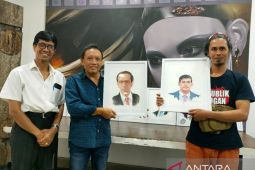 NCPI dan perupa Bali persembahkan lukisan wajah pemimpin G20