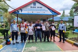 Lapas Narkotika Karang Intan bebaskan 34 warga binaan sekaligus