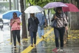 Hari ini Surabaya berpotensi hujan disertai petir