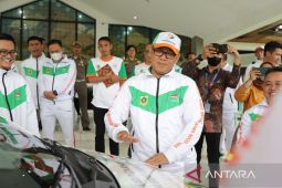 Plt Bupati Bogor lepas kontingen Peparda VI Jabar 2022