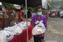 Disdag Tapin gelar pasar murah tekan inflasi