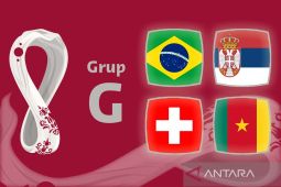 Piala Dunia 2022 - Brazil tim terakhir tiba di Qatar