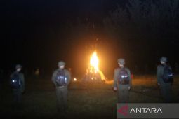 40 orang karyawan PT Timah ikuti kegiatan Jurit malam di makorem 045/Gayap