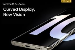 Ponsel realme 10 Pro Series hadir dengan layar lengkung