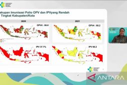 Kemenkes sebut Indonesia risiko tinggi penyebaran virus polio