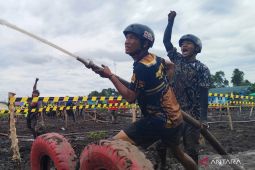 Pemadam kebakaran di Kalsel adu ketangkasan