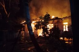 Kebakaran di Dangkan Kapuas Hulu