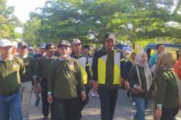 Seribuan orang ikuti jalan santai Hari Guru di Merangin