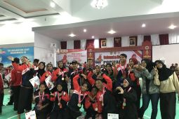 Ambon juara umum cabang olahraga pencak silat di Popmal IV 2022