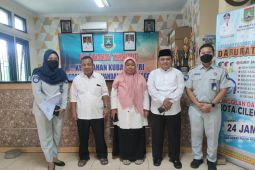 Jasa Raharja Banten sosialisasikan program bebas denda pajak di Kubangsari Cilegon