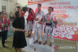 Ambon raih juara umum cabang olahraga kempo Popmal 2022