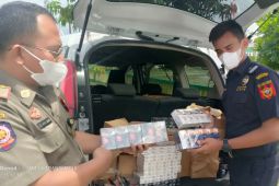 Bea Cukai dan Satpol PP Gresik sita belasan ribu batang rokok ilegal