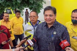 Airlangga lepas ribuan Bakal Caleg Golkar ke dapil